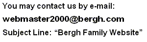 Bergh Family Website